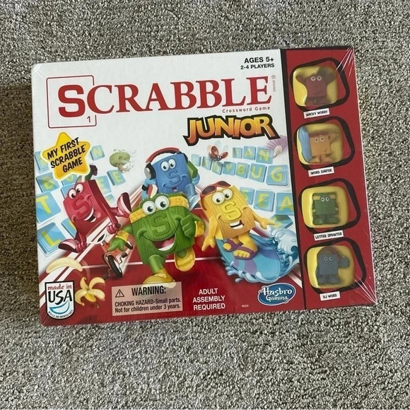 Hasbro Scrabble Junior Game - Picture 1 of 3
